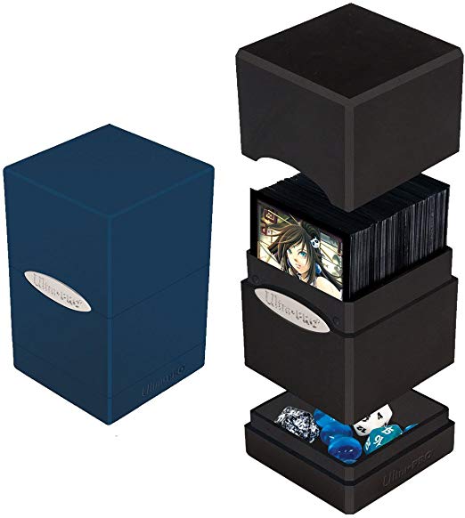 Ultra Pro Satin Tower Blue Deck Box