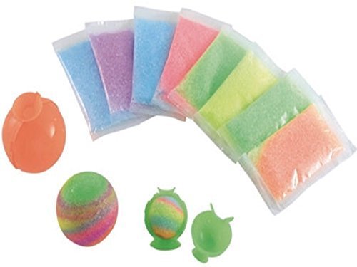 Make Your Own Bouncy Balls Craft Kit - Makes 16 Balls - Great Stocking Stuffers -- (You Receive 8 Individual Kits, Each Kit Makes 2 Balls)