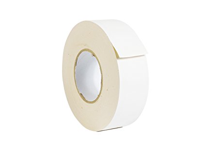 WOD CGT-80 White Gaffer Tape Low Gloss Finish Film, Residue Free, Non Reflective Gaffer, Better than Duct Tape (Available in Multiple Sizes & Colors): 2 in. X 60 Yards (Pack of 1)