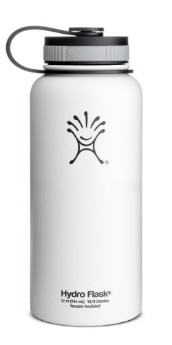 Hydro Flask Insulated Wide Mouth Stainless Steel Water Bottle 32-Ounce