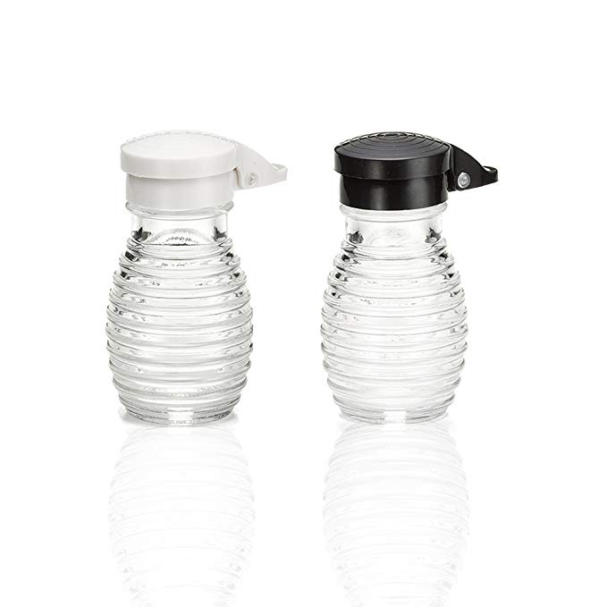 Tumbler Home - Shake It Free Shaker Glass Moisture Proof Salt and Pepper Shakers