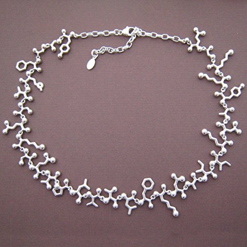 Endorphin Molecular Choker Necklace in sterling silver