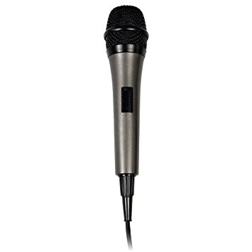 Singing Machine SMM-205 Dynamic Karaoke Microphone with 10.5 ft Cord