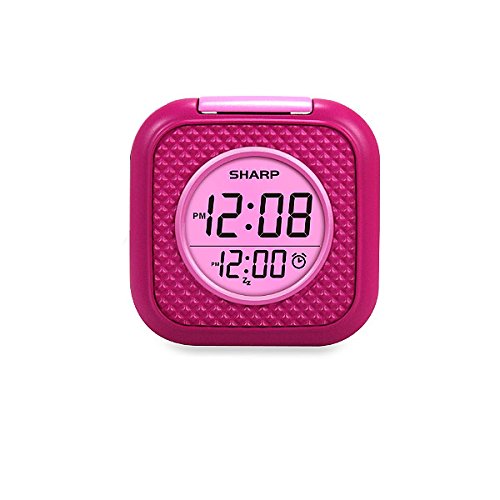 Sharp Vibrating Pillow Alarm Clock - Pink