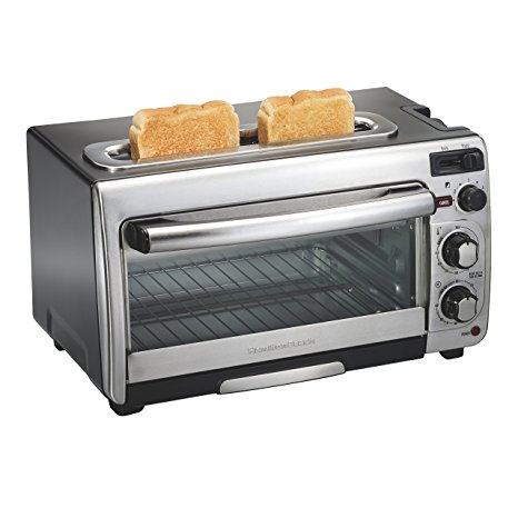 Hamilton Beach 31156 2-in-1 Oven and Toaster, Stainless Steel