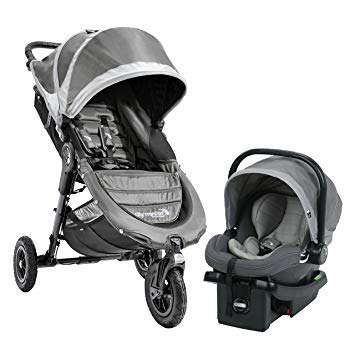 Baby Jogger City Mini GT Travel System - Steel Gray