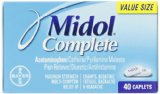Midol Complete Caplets 40-Count Box