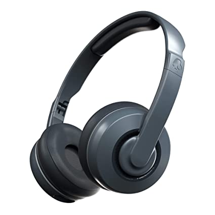 Skullcandy Cassette S5CSW-M448 Wireless On-Ear Headphone (Black) (Chill Gray)