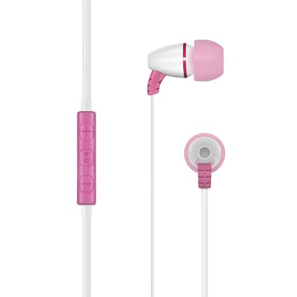 LilGadgets BestBuds Volume Limited In-Ear Style Headphones with Mic for Children (includes carrying case)
