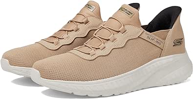 Skechers Men's Hands Free Slip-ins Bobs Squad Chaos-Daily Hype Sneaker