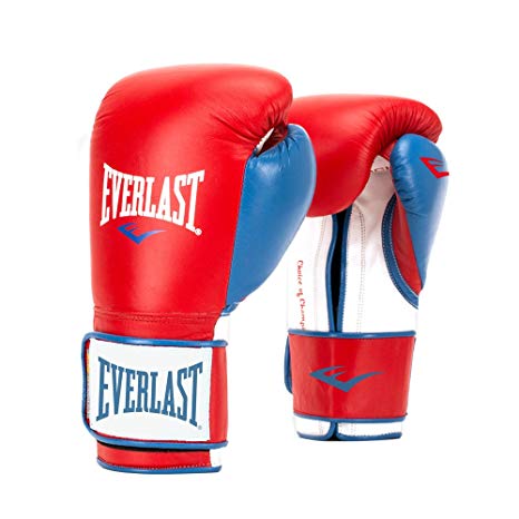 Everlast PowerLock Training Glove Red/Blu PowerLock Training Gove, Red/Blue, 16 oz