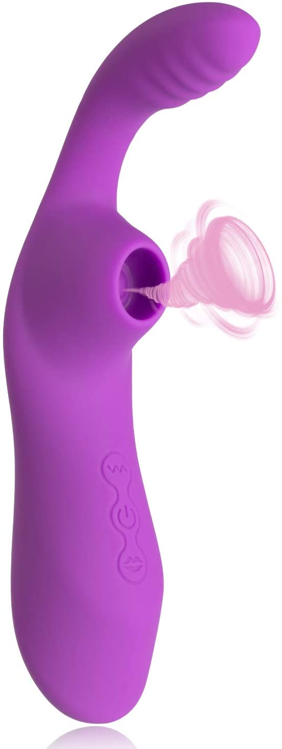 Clitoral Sucking Vibrator High Frequency G-Spot Nipple Stimulator Sex Toys for Women Couple with 10 Mode Vibration & 7 Mode Suction