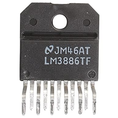 PARTS EXPRESS LM3886TF Overture Audio Power Amp IC TO-220 11 Pin Isolated