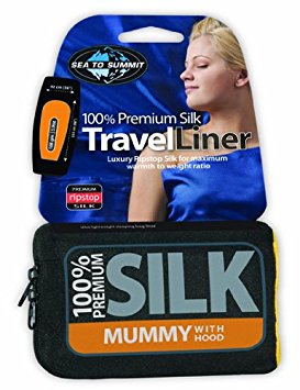 Sea to Summit Premium Silk camp sleeping bag Traveller teal 2016 mummy sleeping bag