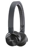 AKG Y45BT Black Mini On-Ear Wireless Bluetooth Headphone with NFC and By-Pass Cable Black