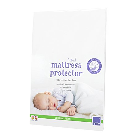 Bambino Mio, Fitted Mattress Protector/Bed Sheet, Cot 60 x 120cm