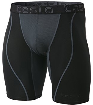 Tesla Men's Compression Shorts Baselayer Cool Dry Sports Tights MUS77 / S17