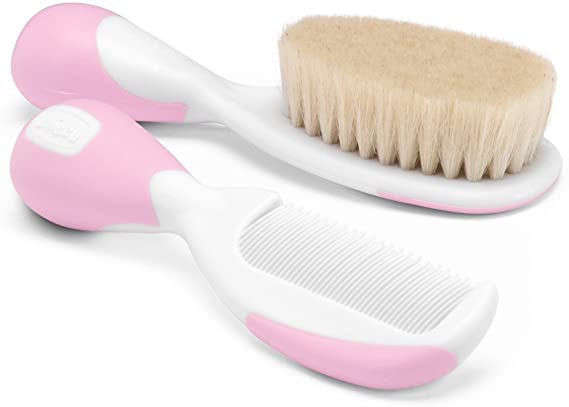 Chicco 00006569100000 Comb and Brush Pink