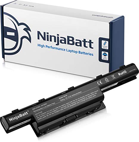 NinjaBatt Laptop Battery for Acer AS10D31 AS10D51 AS10D56 AS10D75 AS10D81 AS10D61 AS10D41 AS10D73 AS10D71 AS10D3E Aspire 5742 5750 – High Performance [6 Cells/4400mAh/48wh]