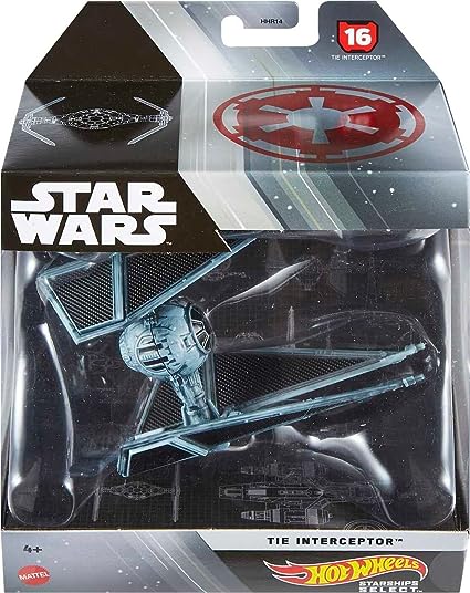 Hot Wheels Collectible Vehicle Star Wars Tie Interceptor, (HMH95)