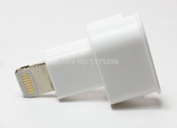 Iphone Extension Adapter, Iphone SD Card Reader Extension Adapter,ADAPTER ONLY Iphone Trail Camera Viewer Extension. I home extension adapter. Iphone 6, Iphone 5, Iphone 6 plus - Please pay attention: This product will not read an sd card. It is only an extension adapter for ihomes, charging cords, or sd card readers.