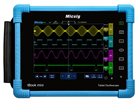 Micsig Tablet Oscilloscope 100MHz 4CH 1GSa/s tBook TO1104