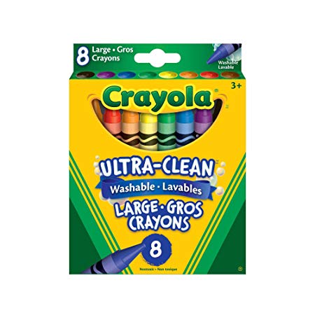 Crayola 8 Large Washable Crayons