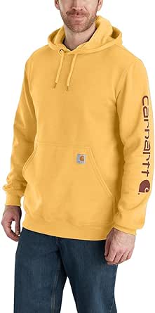 Carhartt Men's Loose Fit Midweight Logo Sleeve Graphic Sweatshirt