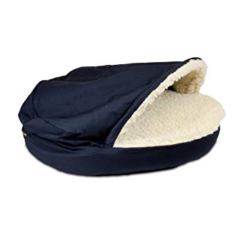 Snoozer Orthopedic Poly-Cotton Cozy Cave Pet Bed