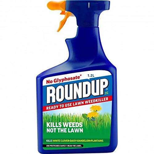 Roundup 119940 Lawn Weedkiller Ultra Glyphosate-Free 1.2L RTU