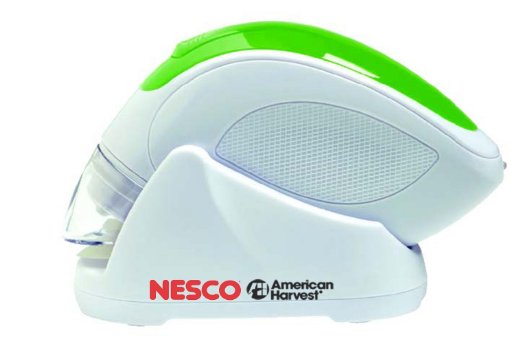 Nesco VS-09HH Hand Held Vacuum Sealer, White/Green