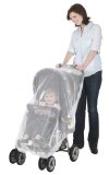 Jeep Stroller and Carrier Netting Stroller Weather Protector White Net