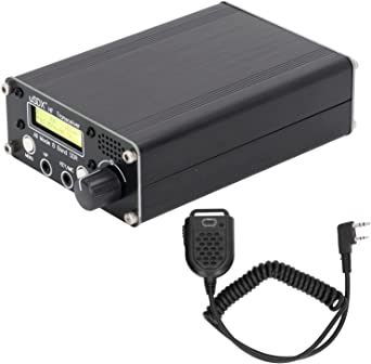 8 Band Radio Transceiver LCD SDR Full Mode HF SSB QRP Transceiver Shortwave QRP SSB CW with BNC Antenna Connector Support USB LSB CW AM FM (no Power)