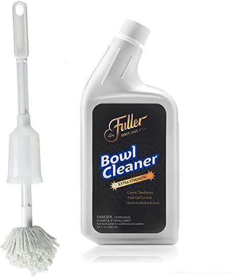 Fuller Brush Toilet Bowl Swab with Xtra Stength Bowl Cleaner– Scratch-Free Toilet Bowl Cleaning