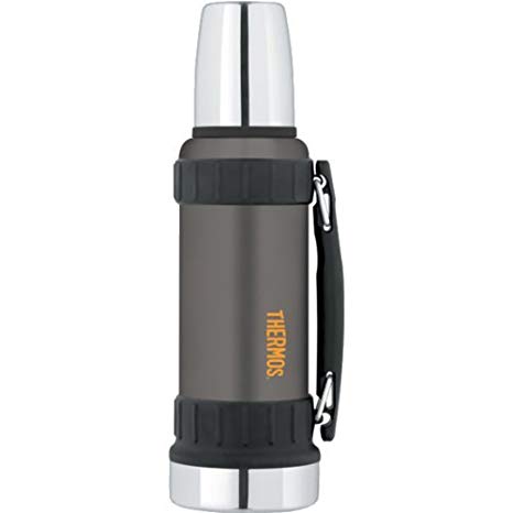 Thermos Flask, Stainless Steel, Graphite, 1.2L