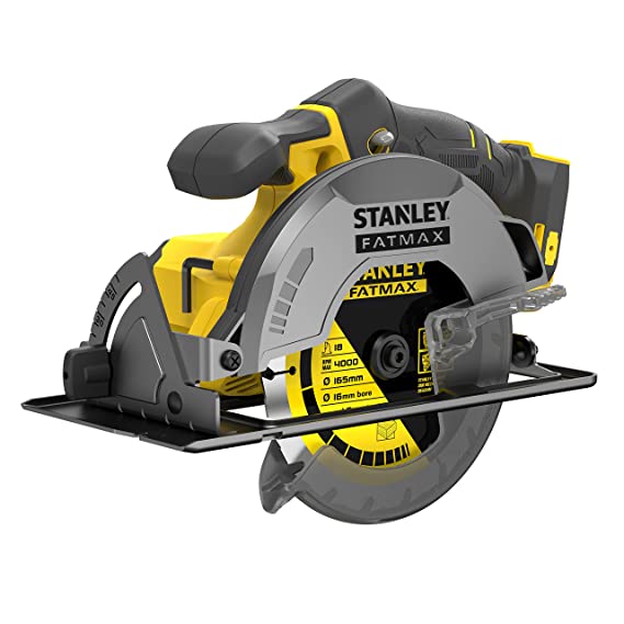 STANLEY FATMAX SCC500-B1 20V 165mm Cordless Brushed Circular Saw, batteries not included