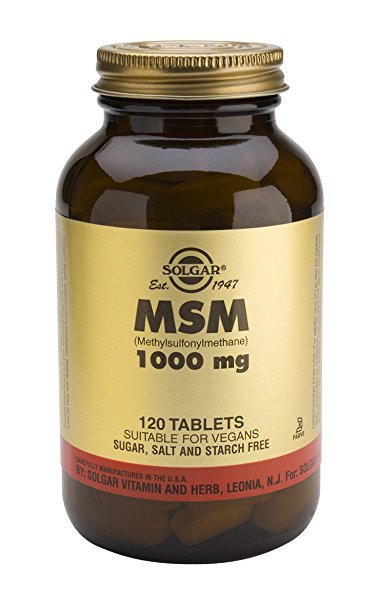 Solgar 1000 mg MSM Tablets - Pack of 120