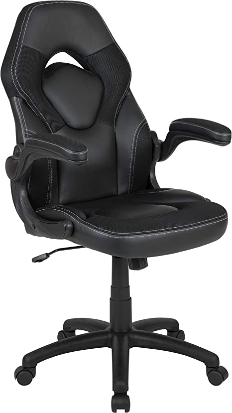 Flash Furniture CH-00095-BK-GG Racing Chairs, Black