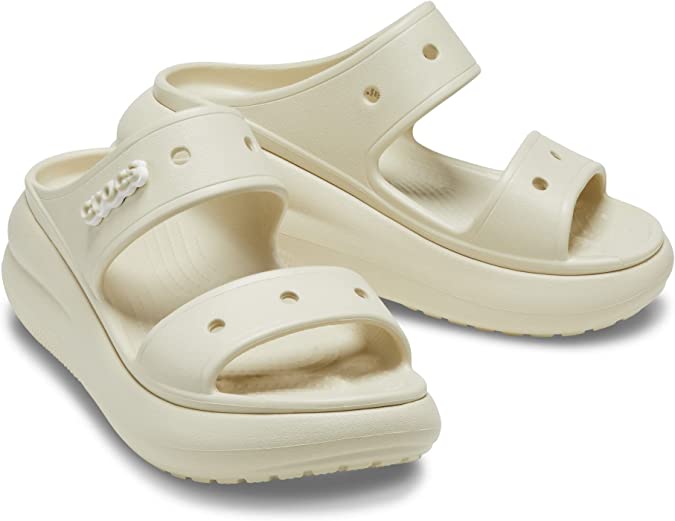 Crocs Unisex-Adult Classic Crush Platform Sandals Wedge