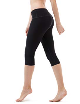 Tesla Yoga 17" Capri Mid-Waist Pants w Hidden Pocket FYC21/FYP21