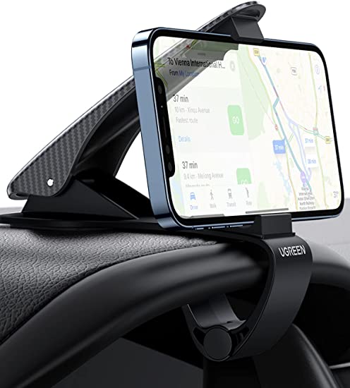 UGREEN Handyhalterung Auto Armaturenbrett HUD Autohalterung Handyhalter fürs Auto KFZ Handyhalterung PKW Navigation Halter kompatibel mit iPhone 13 12 11 Pro XR, Galaxy S21 S20, Redmi Note 10, Huawei