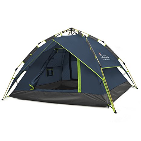 Mountaintop Watreproof 3 Season Tents for Camping/2-3 Person Camping Tent/Backpacking Tents with Carry Bag