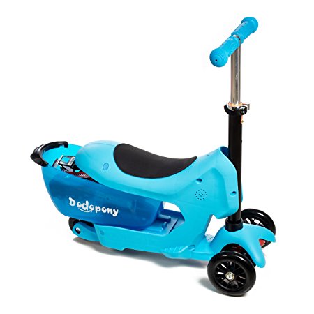 High Bouce DodoPlay Ride On & Tri-Scooter, with Storage