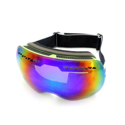 Supertrip High Quality Professional Ski Goggles Double Lens Anti-fog Big Spherical Skiing Unisex Multicolor Snow Goggles