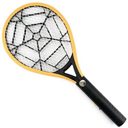 Bug Zapper-Airsspu Electric Fly Swatter,Bug Zapper Racket for Mosquitos, Flies, Wasps-Indoor and Outdoor Use with Flashlight-3000 Volts