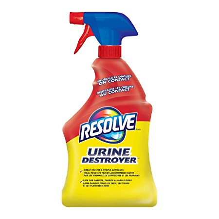 Resolve, Urine Destroyer, 946ml, Clean & Neutralizes Odours on Carpet, Fabric & Hardwood