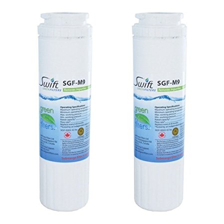 Water Filter Made by Swift Green, Compatible with Maytag UKF-8001, UKF8001AXX, UKF8001AXXT, UKF8001AXX-750, UFK8001AXX-750, (2-Pack)