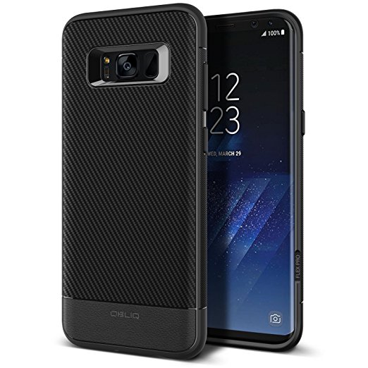 Samsung Galaxy S8 Plus Case with Slim Durable and Shock Protection for Samsung Galaxy S8 Plus-2017- Carbon Black