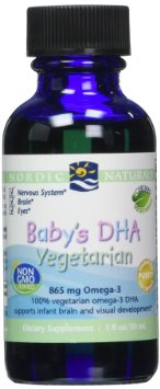 Nordic Naturals - Baby's DHA Vegetarian, Supports Brain and Visual Development, 1 Ounce (FFP)