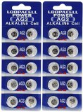 LOOPACELL AG3 LR41 392 15V Alkaline Watch Battery x 20